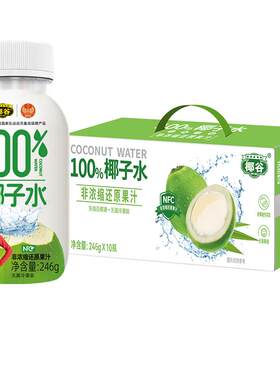 椰谷椰子水果汁246g*10瓶