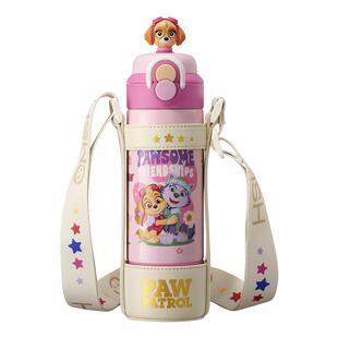 汪汪队水杯带杯套大容量杯子外出便携316L不锈钢内胆保温杯食品级