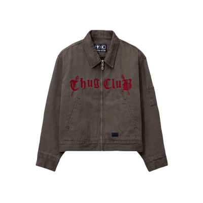 ThugClub刺绣工装夹克休闲外套