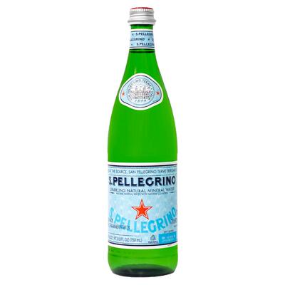 意大利圣培露气泡水750ml玻璃瓶