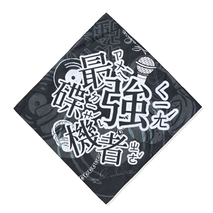 GameOne 24SS“唱片顽童”美式嘻哈滑板街头oldschool纯棉方巾