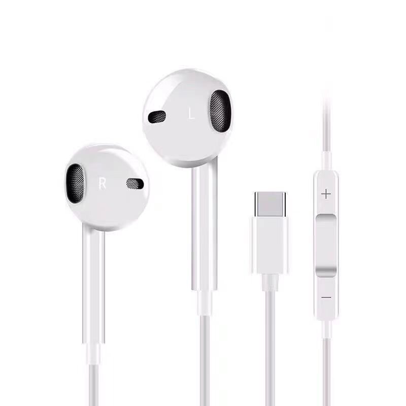 适用苹果笔记本耳机有线macbook新款air半入耳pro电脑mac带麦游戏