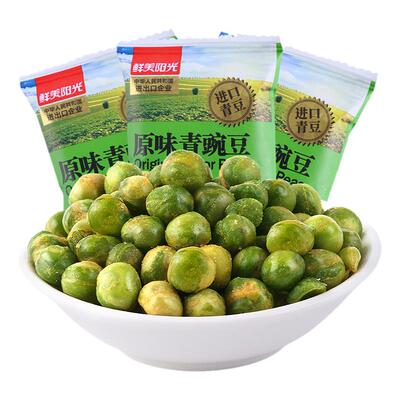 鲜美阳光原味蒜香坚果炒货青豆