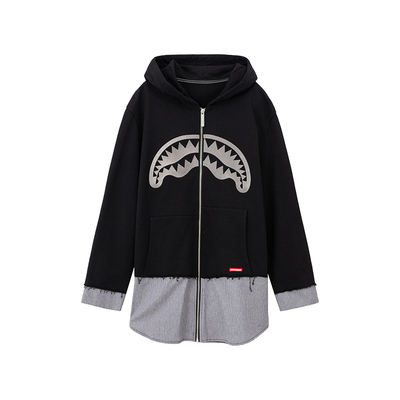 SprayGround鲨鱼嘴开衫卫衣