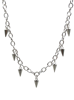 几何钛钢项链ins轻奢设计感链子