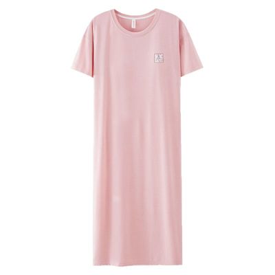 浪莎官方正品莫代尔短袖睡裙女