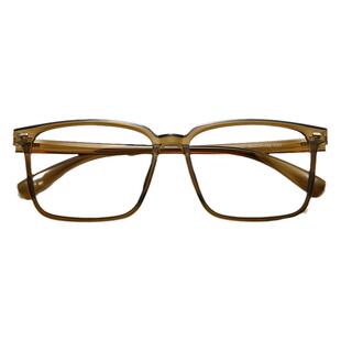 橄榄绿150mm大码眼镜框男大脸宽胖子加宽加大TR90可配近视眼镜架