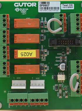 GUTOR OP9907  0P9907 RELAY INTERFACE PRINTED CIRCUIT BOARD P