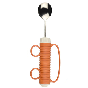 老年人辅助指环勺子叉子左右手可拆卸中风偏瘫残疾人专用康复餐具