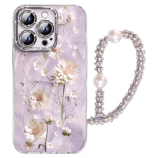 雏菊花朵适用苹果17/16系列手机壳iphone15plus14新款外壳13/12/11e网红爆款8十五超火全包镜头7十三超好看6