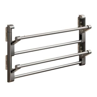 拖鞋架浴室免打孔鞋子收纳神器卫生间置物架可折叠厕所壁挂沥水架