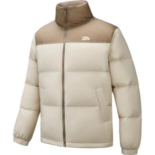 【王一博同款】安踏面包羽绒服 |无氟短款鸭绒棉服保暖运动外套男