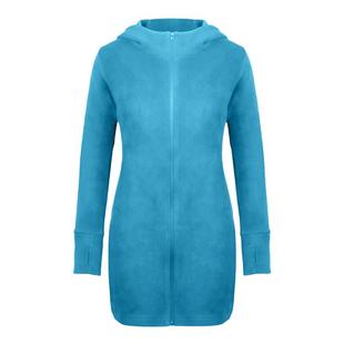 加拿大出口户外保暖抓绒拉链开衫卫衣中长款摇粒珊瑚绒上衣外套女