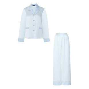 SILKY MIRACLE丝绒珍珠真丝睡衣SILK VELVET家居服可外穿女高级感