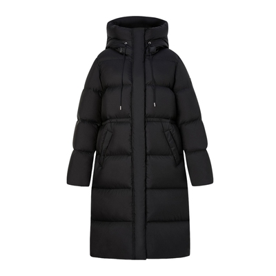 ELAND鸭绒蓄热里布长款羽绒服