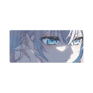 俄语遮羞的邻座艾莉同学电脑鼠标垫超大键盘桌垫周防有希动漫周边