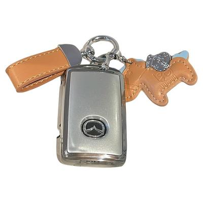 适用于新款马自达3昂克赛拉钥匙套CX5专用CX30车CX50行也女士壳扣