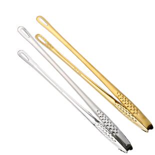 厨房家用304不锈钢韩式烤肉夹子烧烤食品牛排韩国料理自助餐小夹