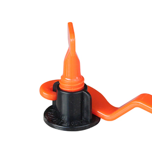 可取式重复使用旋转瓷砖找平器螺旋循环使用拉平器贴砖定位调平器