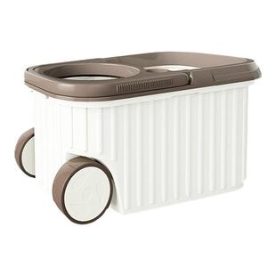 旋转拖把桶单卖单桶单筒长方形自动甩干墩布桶通用配件不带拖布杆