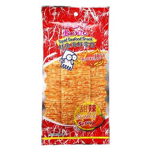 泰国进口bento拌多乐手撕鱿鱼片辣条香甜辣味鱿鱼丝网红辣零食