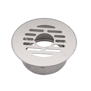 厕所下水管圆形32/40/75/83/110双用钢地漏下水管过滤网防堵防鼠