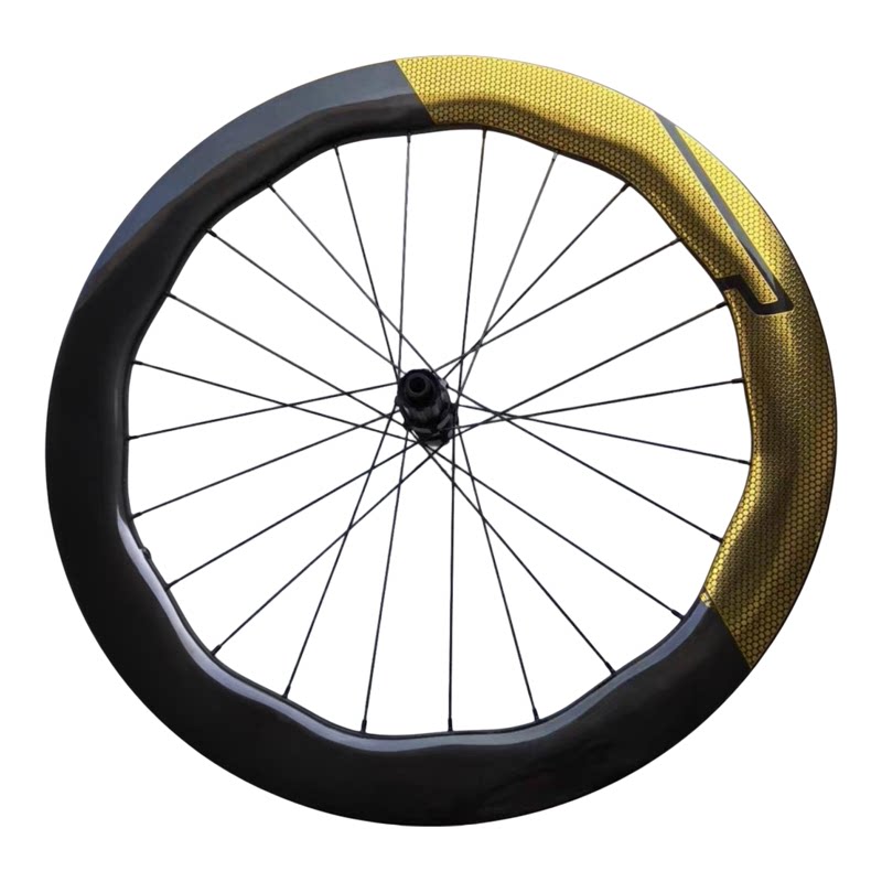 DIY普林 zipp ravol碳纤维自行车轮组碳纤维公路车轮组