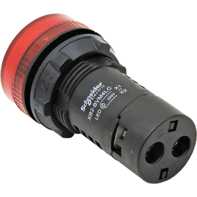 施耐德LED信号指示灯XB2-BVBBVM