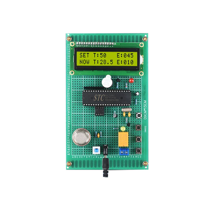 基于51单片机adc0832智能火灾