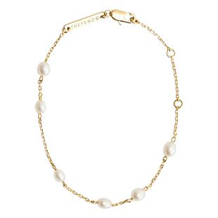 THEYKNOW天然珍珠手链可调节气质日常精致珍珠链优雅节日送礼物女