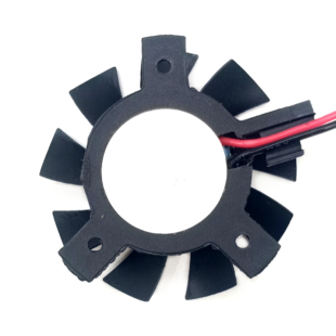 全新主板CPU散热片大华硬盘监控录像机风扇侧面5V 12V 4 6CM 静音