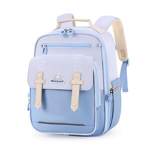 库洛米书包女小学生三二一年级2026新款女童6维减负防下坠儿童包