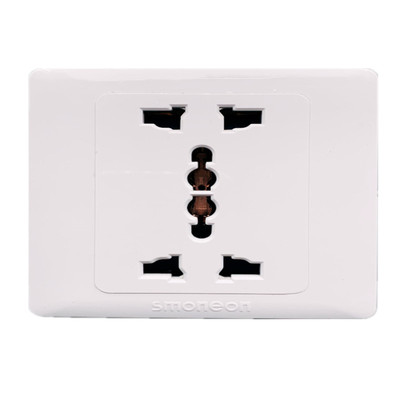 多用10A插座批发价白色六孔