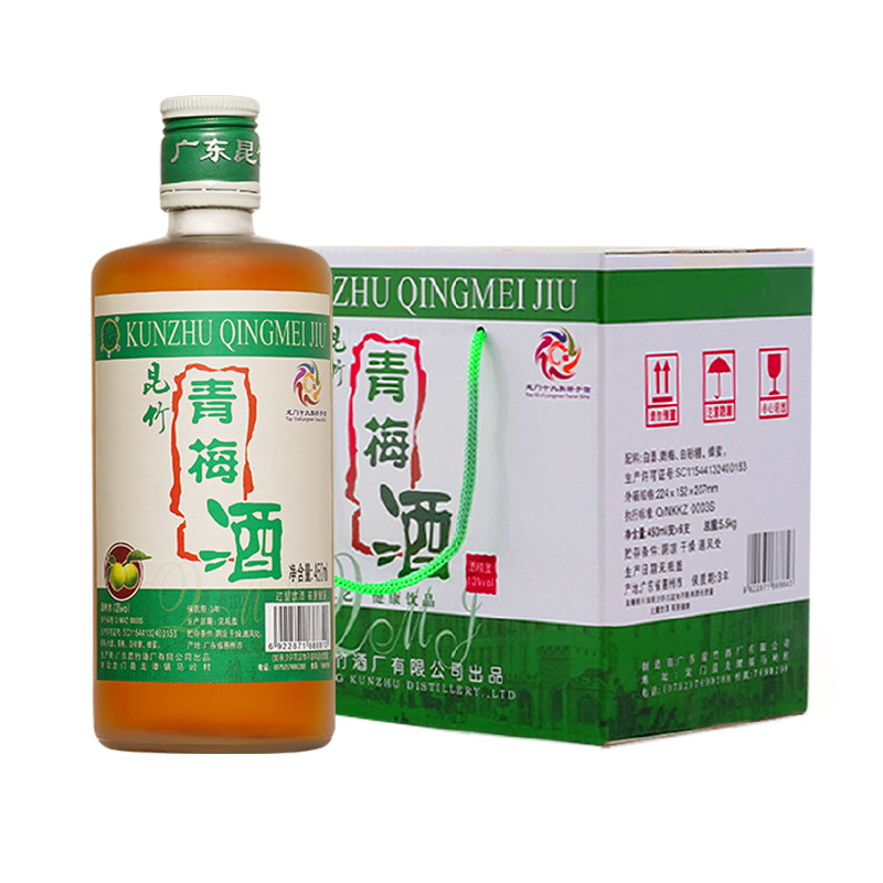 昆竹青梅酒1年熟成本格梅酒