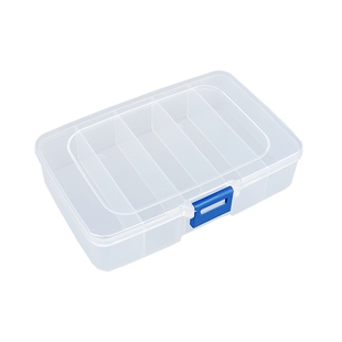 一周便携大容量口服液药盒6格冲剂分装盒透明随身药品收纳小药箱