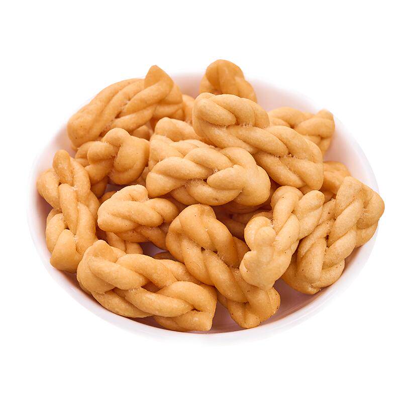 小萌七香酥小麻花零食单独包装整箱批发椒盐迷你饼干散称休闲小吃