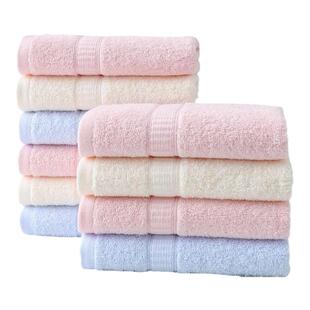 洁丽雅纯棉洗脸家用情侣女柔软吸水男士毛巾洗澡全棉不掉毛新疆棉