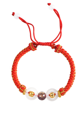 2026本命年三合生肖红绳太岁手链