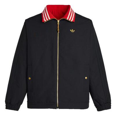 Adidas三叶草JKT PAD M男子新年保暖双面穿运动棉服KT0639