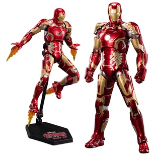 中动钢铁侠手办合金漫威复仇者联盟官方正版1比1模型人偶摆件男生