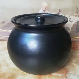 老式土陶小砂锅明火耐高温陶瓷煲瓦罐煨汤迷你隔水炖熬粥商用汤盅