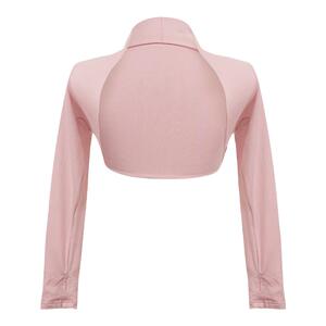 儿童舞蹈服坎肩长袖女童外套外搭上衣秋冬季芭蕾舞罩衫练功服披肩