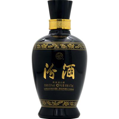 53度杏花村蓝汾475ml*6瓶汾酒