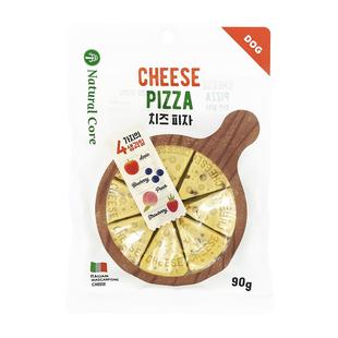 NaturalCore鸡肉水果奶酪披萨狗狗奖励训练零食幼成犬零食