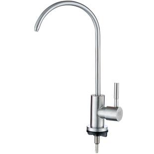 直饮水龙头净水器2分鹅颈304不锈钢家用饮水机双出水纯净水机专用