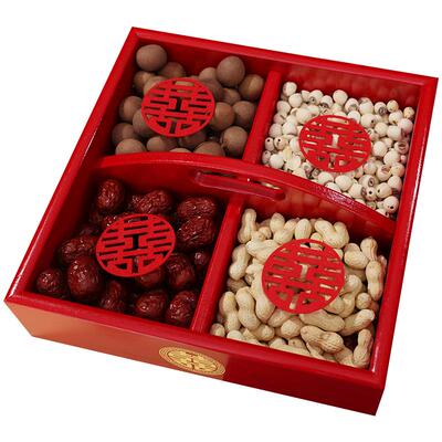 结婚早生贵子干果模具