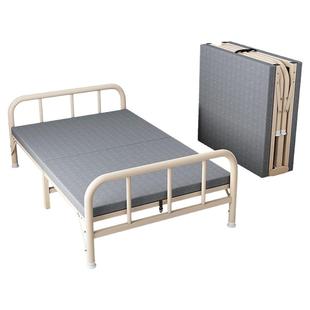 折叠床单人床家用铁架床办公室午休神器折叠小床出租房专用铁艺床