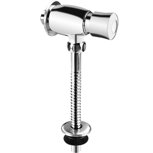 黄铜小便器手按式冲洗阀配件 男厕所小便池便斗开关按压延时阀门