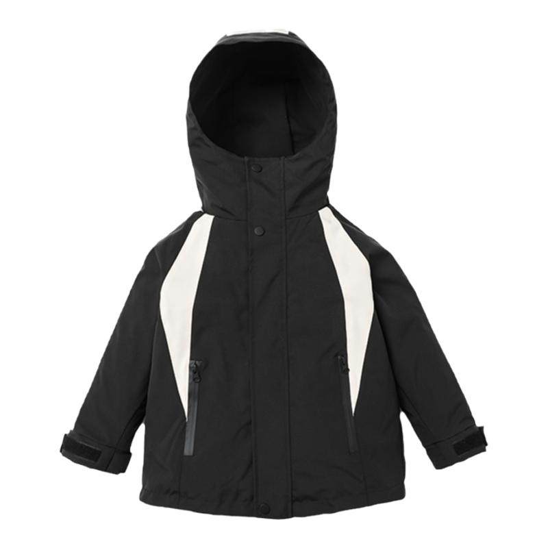 男女童户外冲锋衣羽绒服两件套