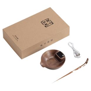 南山先生易知实木电子茶则智能茶称茶叶称重茶荷小克专用茶道配件